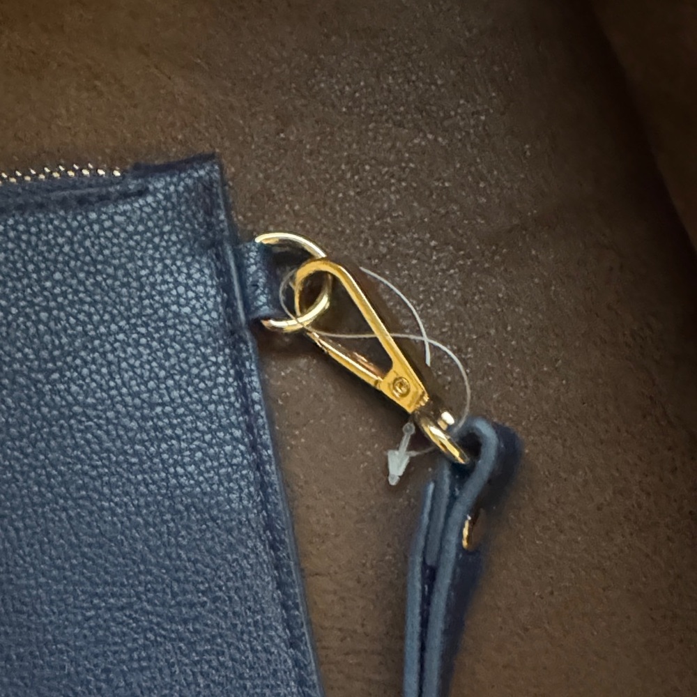 Pandora Disney Blue Clutch with Gold Accents - Picture 3 of 5